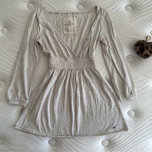 Vintage Hollister long sleeve babydoll top:Labeled size:S